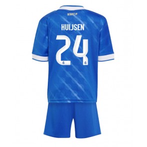 Real Madrid Dean Huijsen #24 Tredje Kläder Barn 2025-26 Kortärmad (+ Korta byxor)